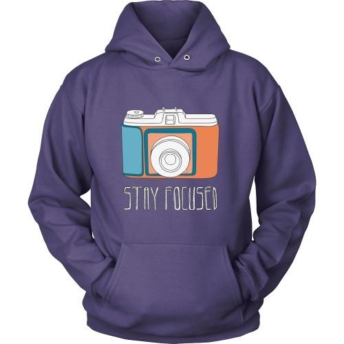 Photography T Shirt - Stay Focused-T-shirt-Teelime | shirts-hoodies-mugs