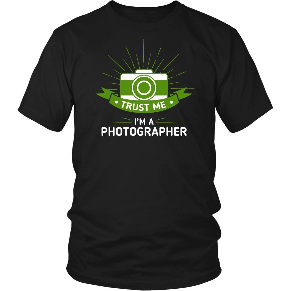 Photography T Shirt - Trust Me I'm A Photographer-T-shirt-Teelime | shirts-hoodies-mugs