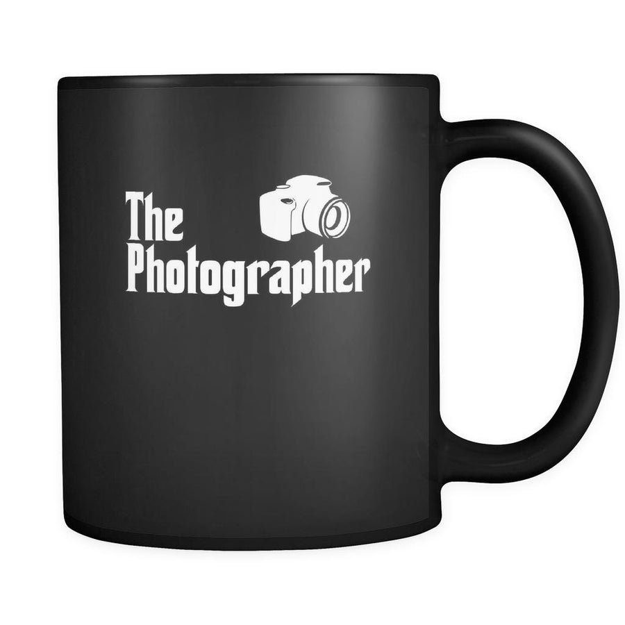 Photography The Photographer 11oz Black Mug-Drinkware-Teelime | shirts-hoodies-mugs