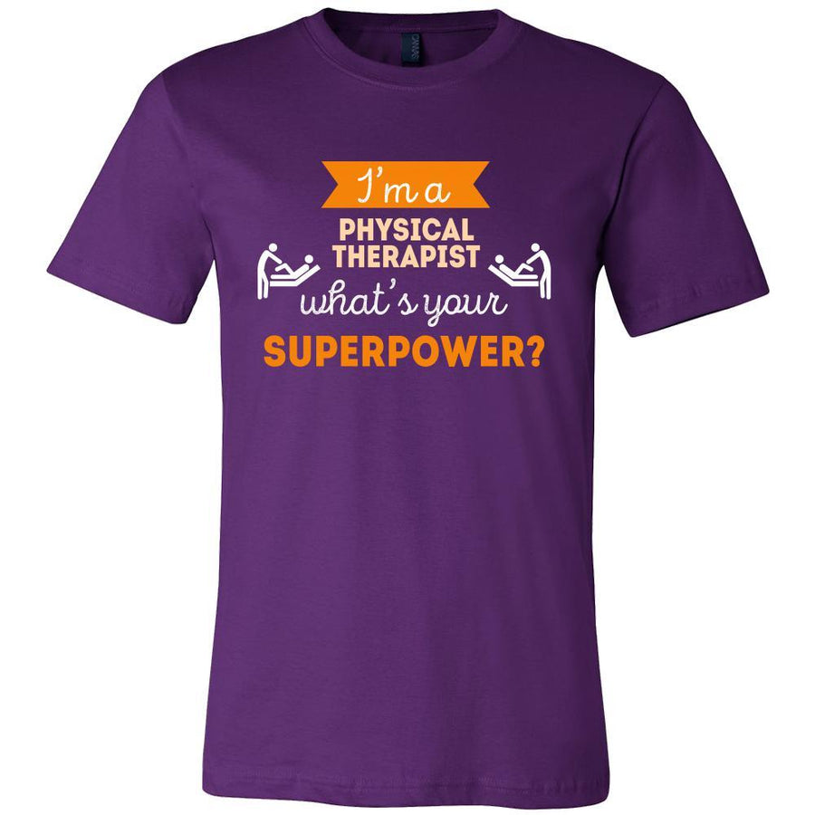 Physical therapist Shirt - I'm a Physical therapist, what's your superpower? - Profession Gift-T-shirt-Teelime | shirts-hoodies-mugs