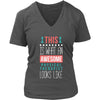 Physical therapist Shirt This is what an awesome Physical therapist looks like Profession Gift-T-shirt-Teelime | shirts-hoodies-mugs