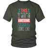 Physical therapist Shirt This is what an awesome Physical therapist looks like Profession Gift-T-shirt-Teelime | shirts-hoodies-mugs