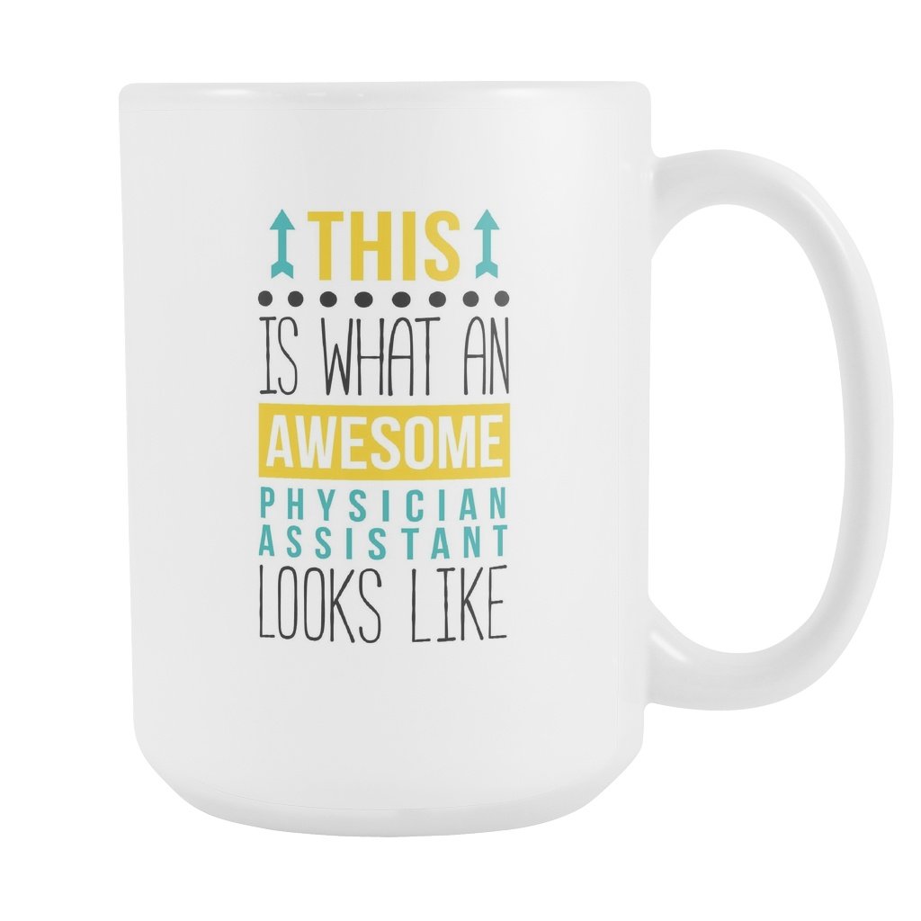 Physician Assistant mug - Awesome Physician-Drinkware-Teelime | shirts-hoodies-mugs
