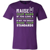 Physician Assistant Shirt - Raise your hand if you love Physician Assistant, if not raise your standards - Profession Gift-T-shirt-Teelime | shirts-hoodies-mugs