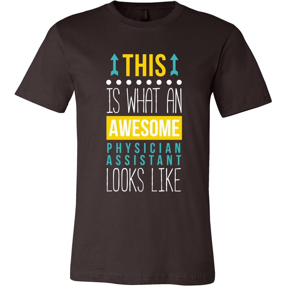 Physician assistant Shirt This is what an awesome Physician assistant looks like Profession Gift-T-shirt-Teelime | shirts-hoodies-mugs