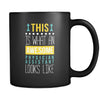 Physician assistant This is what an awesome physician assistant looks like 11oz Black Mug-Drinkware-Teelime | shirts-hoodies-mugs