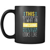 Physician assistant This is what an awesome physician assistant looks like 11oz Black Mug-Drinkware-Teelime | shirts-hoodies-mugs