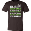 Physician Shirt - Raise your hand if you love Physician, if not raise your standards - Profession Gift-T-shirt-Teelime | shirts-hoodies-mugs