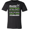 Physician Shirt - Raise your hand if you love Physician, if not raise your standards - Profession Gift-T-shirt-Teelime | shirts-hoodies-mugs