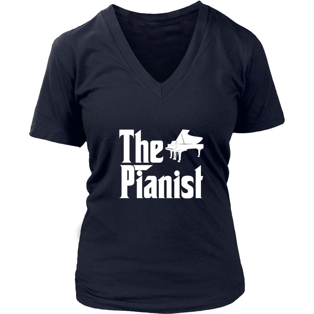 Piano Shirt - The Pianist Music Instrument Gift-T-shirt-Teelime | shirts-hoodies-mugs