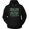 Pianos Shirt - Sorry If I Looked Interested, I think about Pianos - Music Instrument Gift-T-shirt-Teelime | shirts-hoodies-mugs