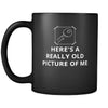 Picture - Here's a really old picture of me - 11oz Black Mug-Drinkware-Teelime | shirts-hoodies-mugs