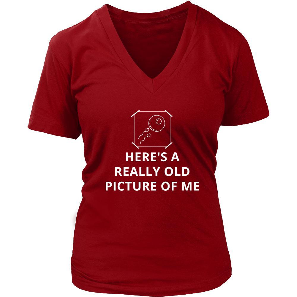 Picture - Here's a really old picture of me - Picture Funny Shirt-T-shirt-Teelime | shirts-hoodies-mugs