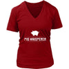 Pig Shirt - Pig Whisperer - Animal Lover Gift-T-shirt-Teelime | shirts-hoodies-mugs