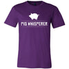 Pig Shirt - Pig Whisperer - Animal Lover Gift-T-shirt-Teelime | shirts-hoodies-mugs