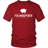 Pig Shirt - Pig Whisperer - Animal Lover Gift-T-shirt-Teelime | shirts-hoodies-mugs