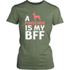 Pinscher Shirt - a Pinscher is my bff- Dog Lover Gift-T-shirt-Teelime | shirts-hoodies-mugs