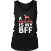 Pinscher Shirt - a Pinscher is my bff- Dog Lover Gift-T-shirt-Teelime | shirts-hoodies-mugs