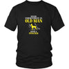 Pinscher Shirt - Never underestimate an old man with a Pinscher Grandfather Dog Gift-T-shirt-Teelime | shirts-hoodies-mugs