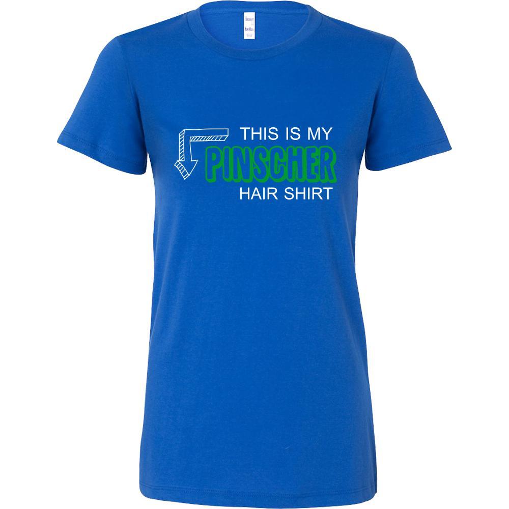 Pinscher Shirt - This is my Pinscher hair shirt - Dog Lover Gift-T-shirt-Teelime | shirts-hoodies-mugs