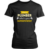 Plumber Shirt - I'm a Plumber, what's your superpower? - Profession Gift-T-shirt-Teelime | shirts-hoodies-mugs