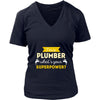 Plumber Shirt - I'm a Plumber, what's your superpower? - Profession Gift-T-shirt-Teelime | shirts-hoodies-mugs