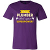 Plumber Shirt - I'm a Plumber, what's your superpower? - Profession Gift-T-shirt-Teelime | shirts-hoodies-mugs