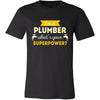 Plumber Shirt - I'm a Plumber, what's your superpower? - Profession Gift-T-shirt-Teelime | shirts-hoodies-mugs