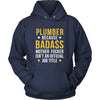 Plumber Shirt - Plumber because badass mother fucker isn't an official job title - Profession Gift-T-shirt-Teelime | shirts-hoodies-mugs