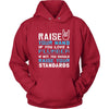 Plumber Shirt - Raise your hand if you love Plumber, if not raise your standards - Profession Gift-T-shirt-Teelime | shirts-hoodies-mugs