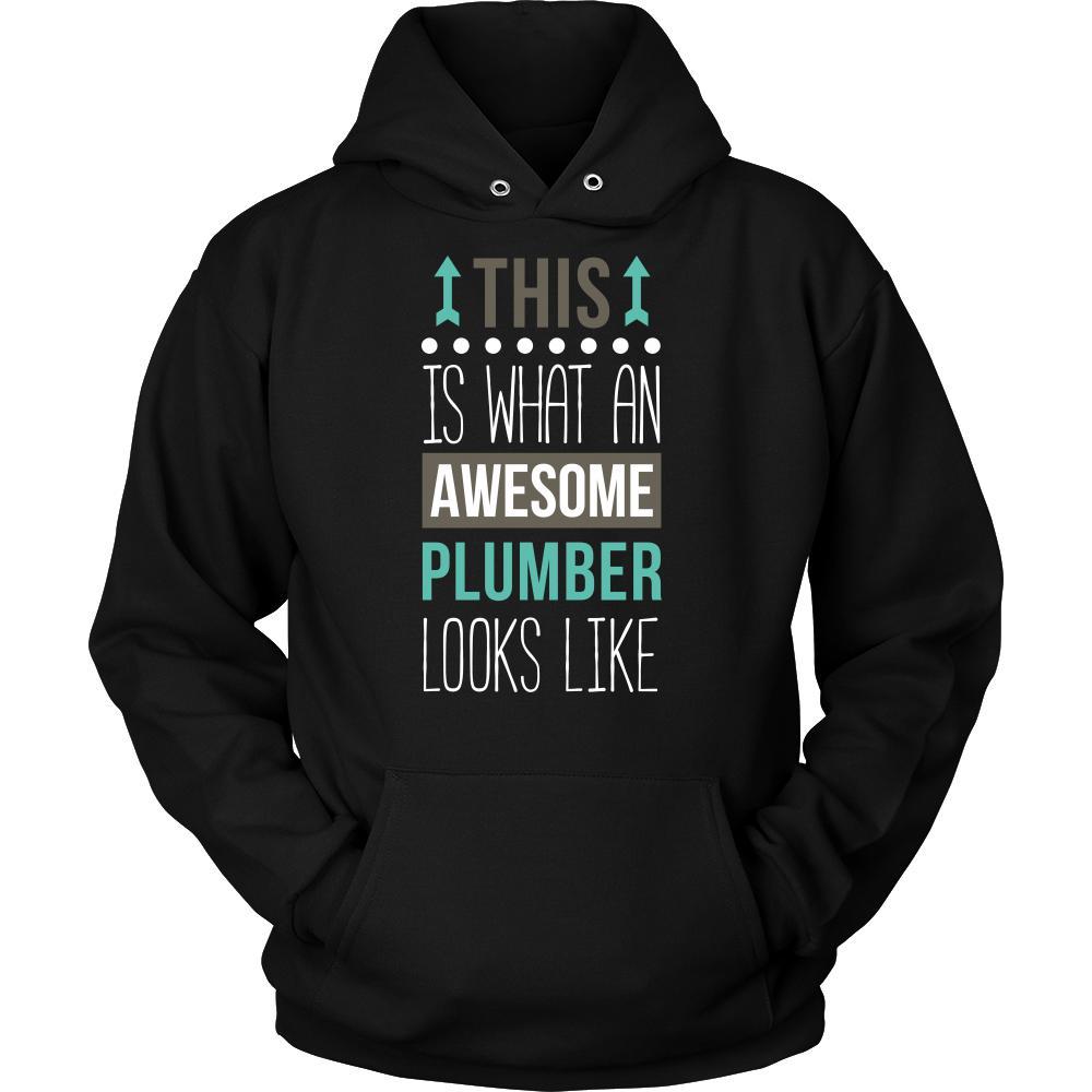 Plumber Shirt - This is what an awesome Plumber looks like - Profession Gift-T-shirt-Teelime | shirts-hoodies-mugs