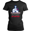 Plumber Shirt - We finish what your husband started - Profession Gift-T-shirt-Teelime | shirts-hoodies-mugs