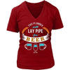 Plumber T Shirt - This Plumber will lay pipe for beer-T-shirt-Teelime | shirts-hoodies-mugs