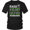 Podiatrist Shirt - Raise your hand if you love Podiatrist, if not raise your standards - Profession Gift-T-shirt-Teelime | shirts-hoodies-mugs