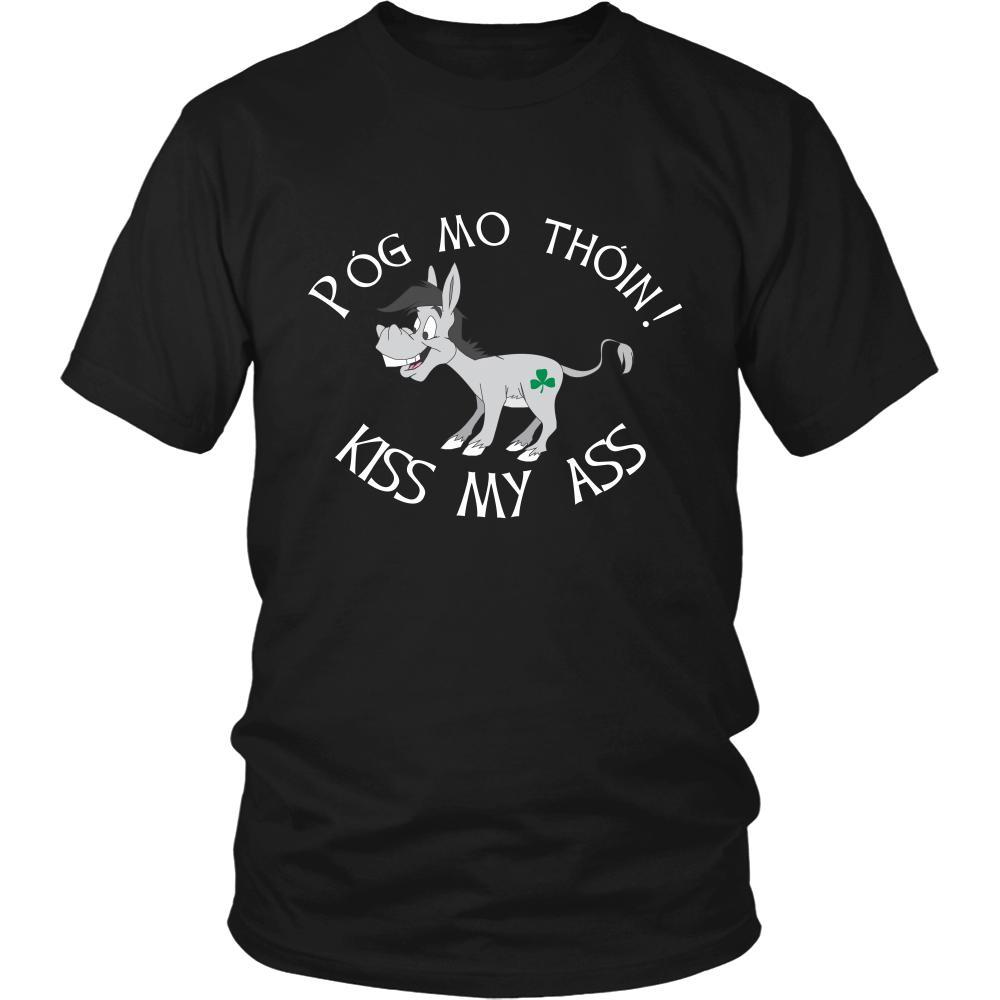Pog mo Thoin! - Kiss my Ass - Irish funny joke St Patrick Day Shirts-T-shirt-Teelime | shirts-hoodies-mugs