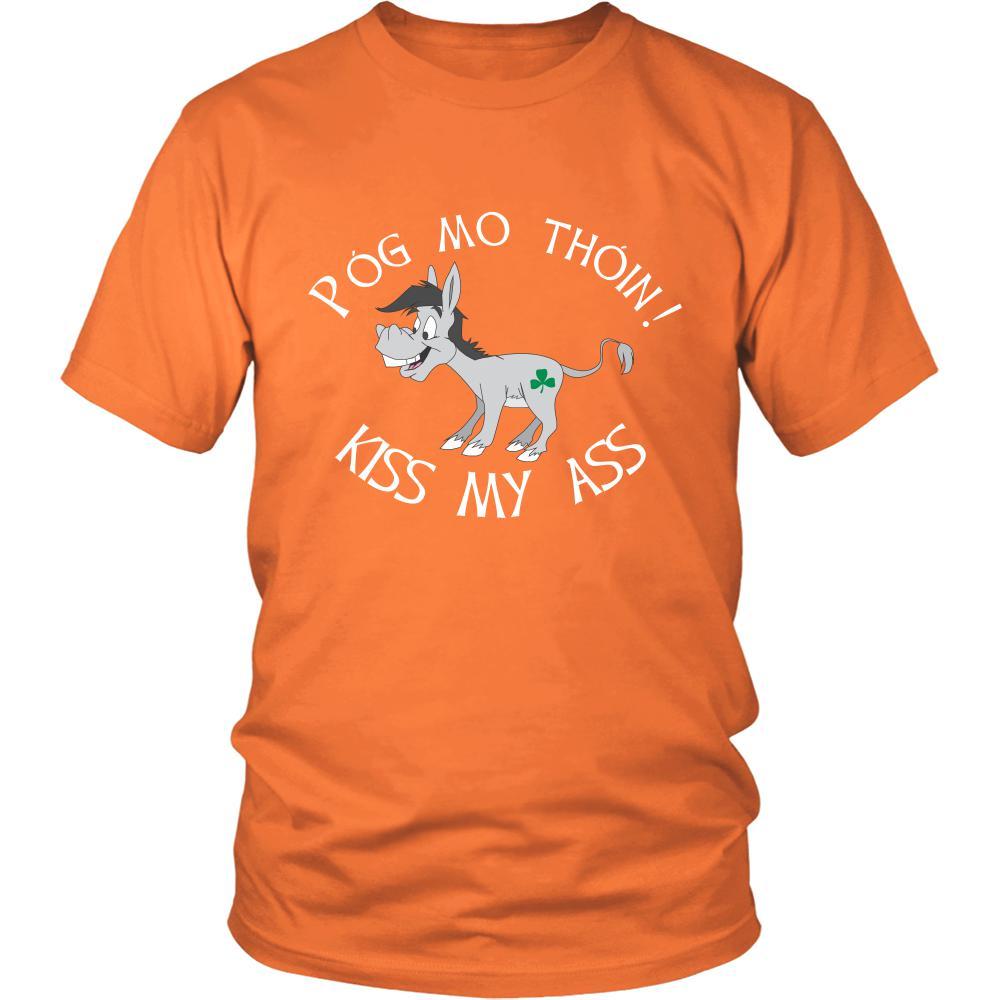 Pog mo Thoin! - Kiss my Ass - Irish funny joke St Patrick Day Shirts-T-shirt-Teelime | shirts-hoodies-mugs