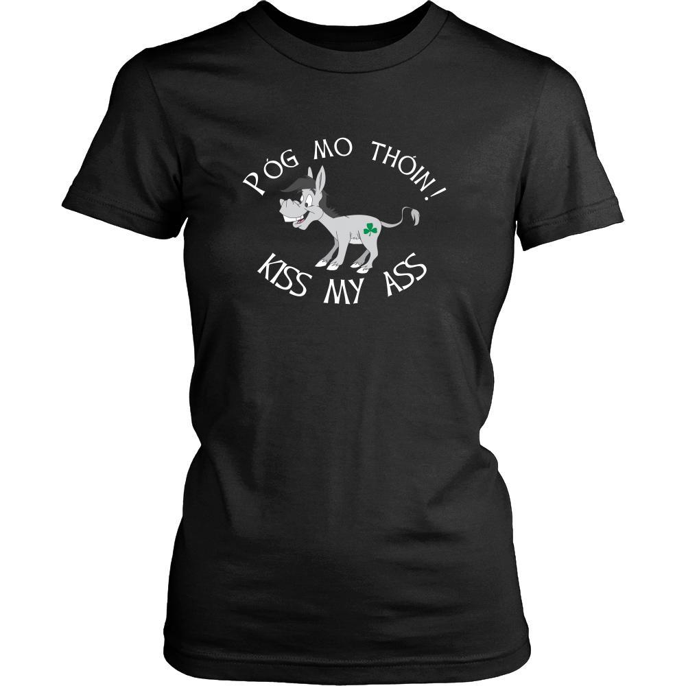 Pog mo Thoin! - Kiss my Ass - Irish funny joke St Patrick Day Shirts-T-shirt-Teelime | shirts-hoodies-mugs