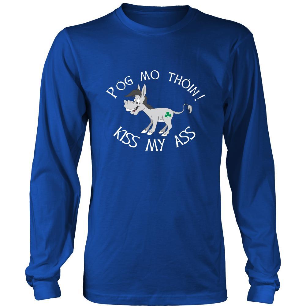 Pog Mo Thoin! - Kiss my Ass! - Irish funny joke St Patrick Day Shirts-T-shirt-Teelime | shirts-hoodies-mugs