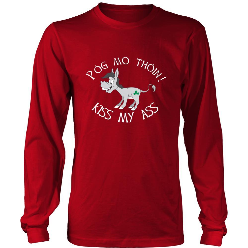 Pog Mo Thoin! - Kiss my Ass! - Irish funny joke St Patrick Day Shirts-T-shirt-Teelime | shirts-hoodies-mugs
