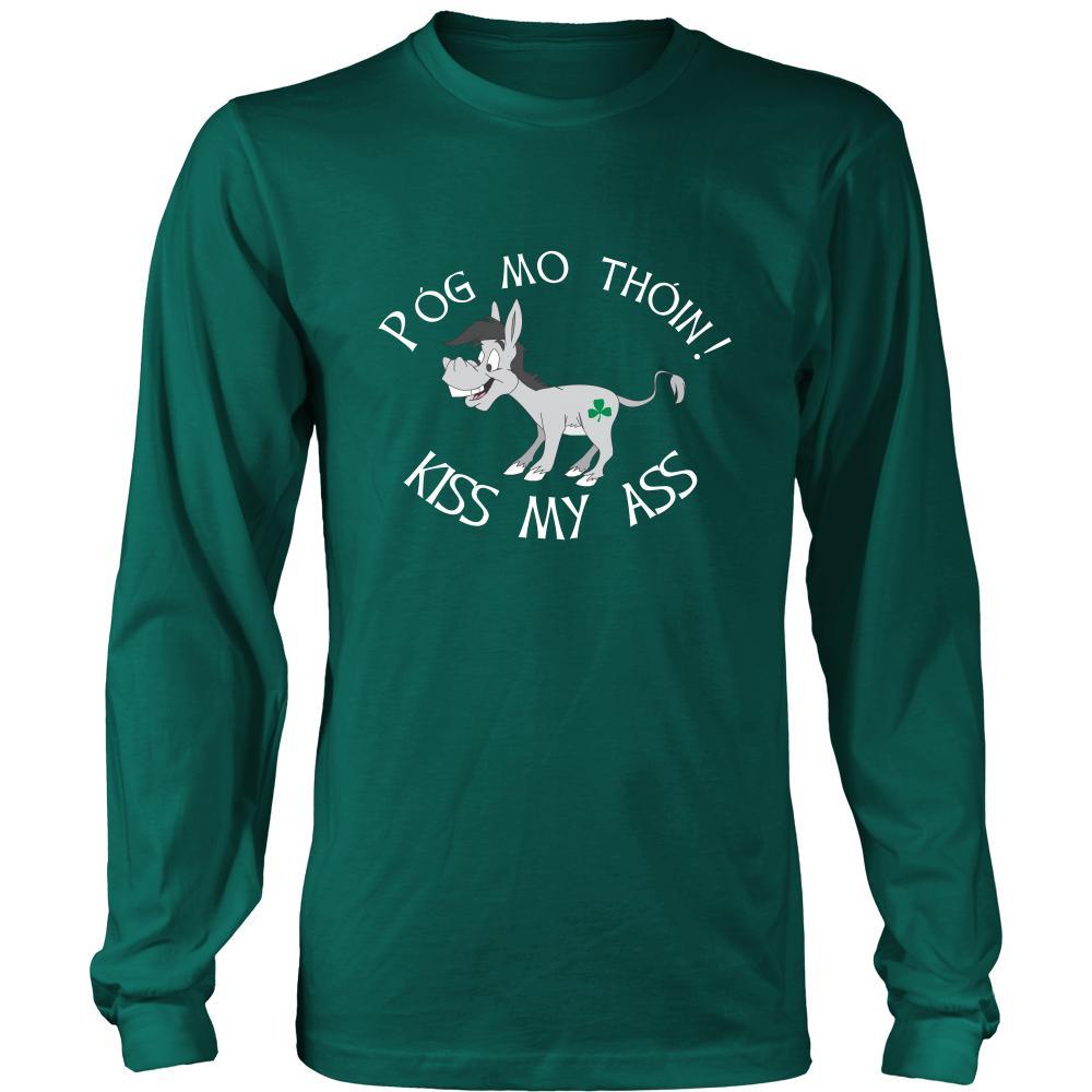 Pog Mo Thoin! - Kiss my Ass! - Irish funny joke St Patrick Day Shirts-T-shirt-Teelime | shirts-hoodies-mugs