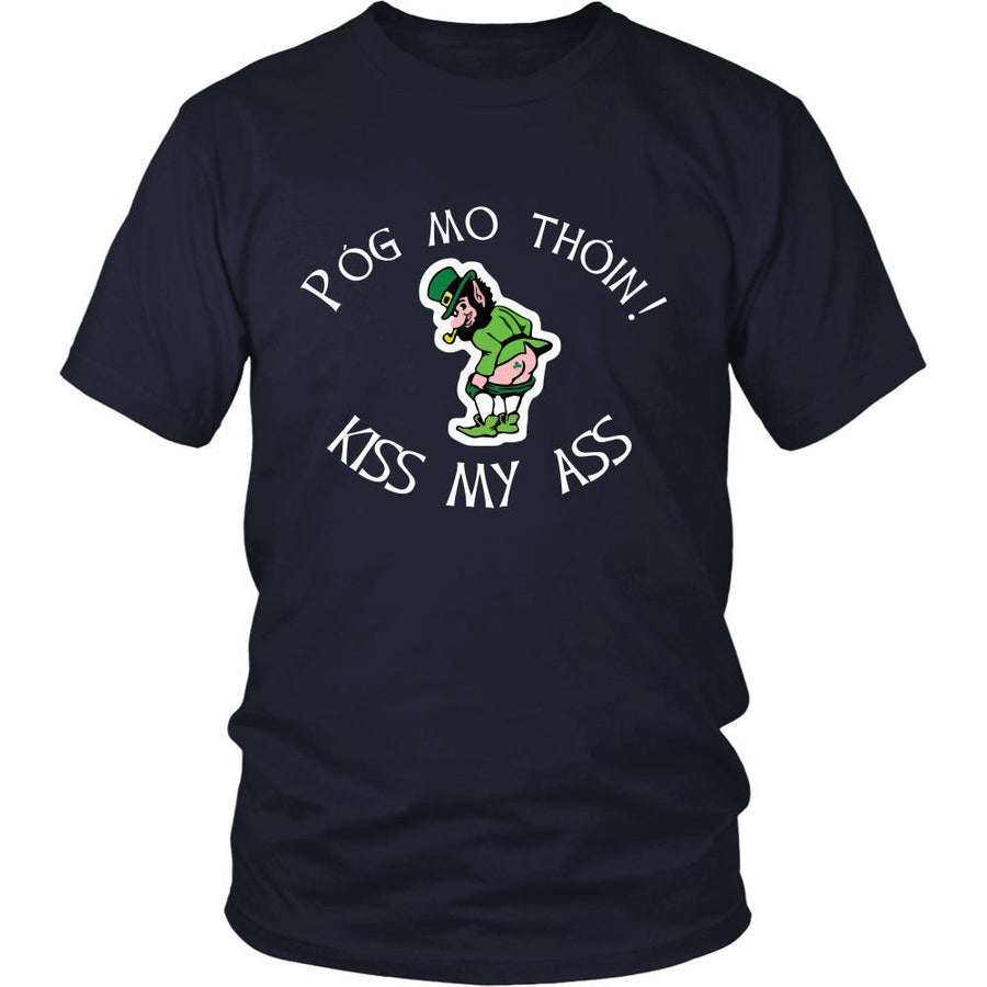 Pog Mo Thoin! - Kiss my Ass! - Irish funny joke St Patrick Day Shirts-T-shirt-Teelime | shirts-hoodies-mugs