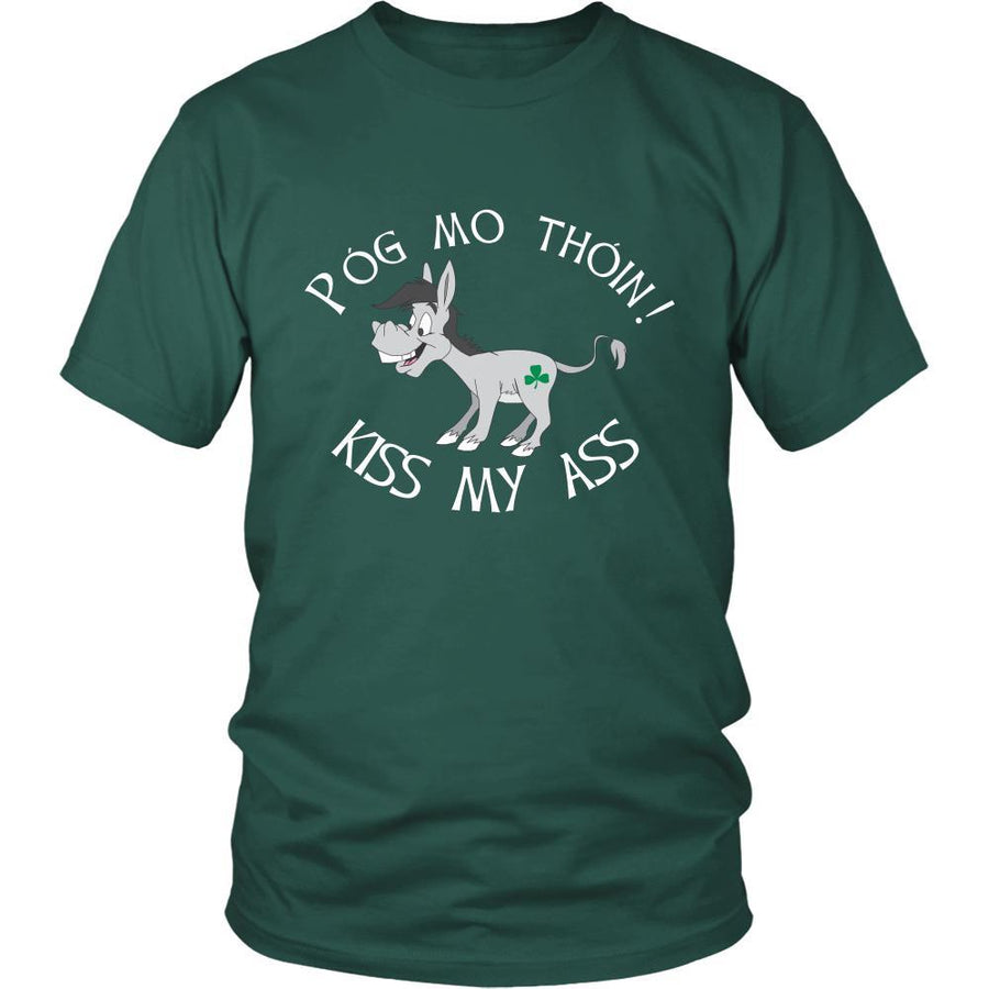 Pog mo Thoin! - Kiss my Ass - Irish funny joke St Patrick Day Shirts-T-shirt-Teelime | shirts-hoodies-mugs