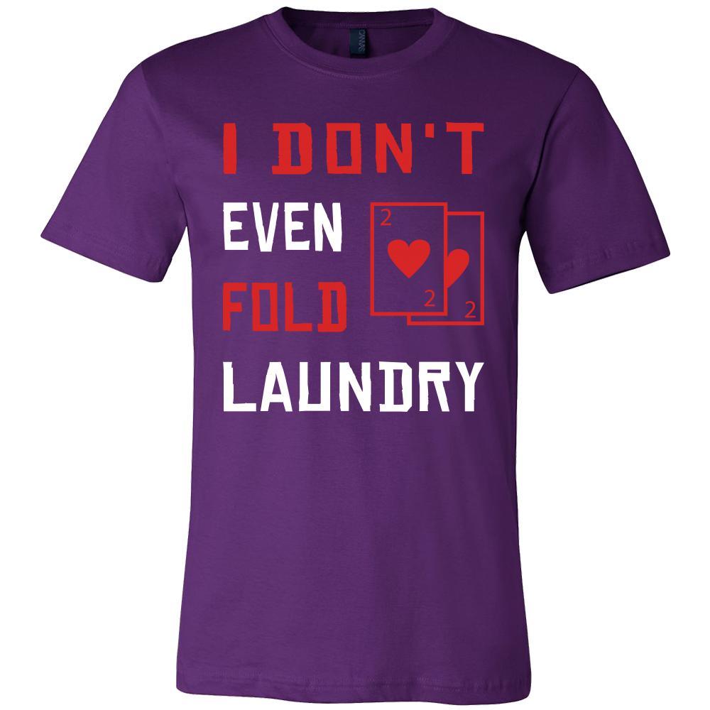 Poker Shirt - Don't Fold - Card Game Love Gift-T-shirt-Teelime | shirts-hoodies-mugs