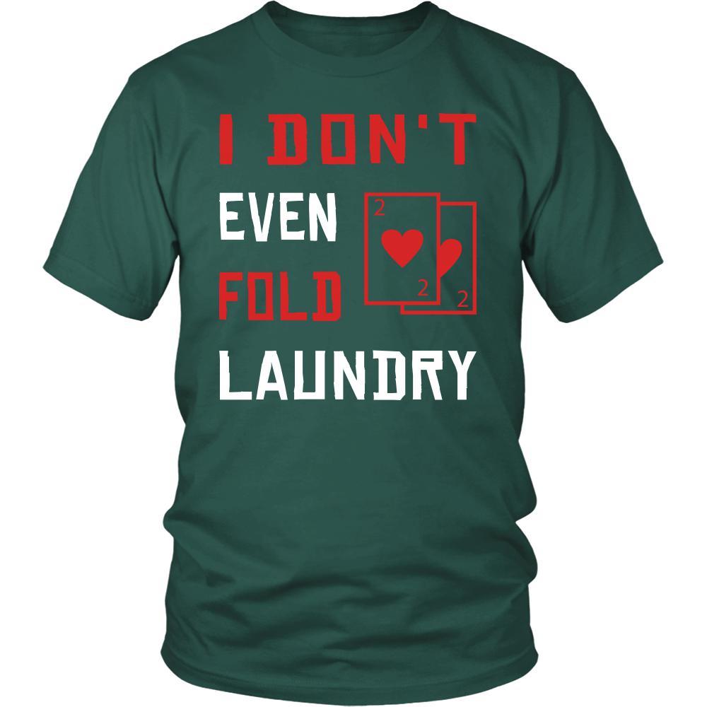 Poker Shirt - Don't Fold - Card Game Love Gift-T-shirt-Teelime | shirts-hoodies-mugs