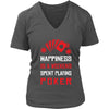 Poker Shirt - Happiness - Card Game Love Gift-T-shirt-Teelime | shirts-hoodies-mugs
