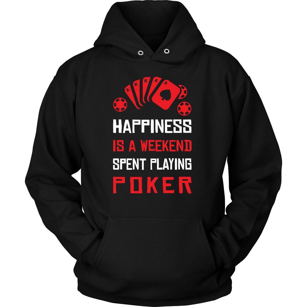 Poker Shirt - Happiness - Card Game Love Gift-T-shirt-Teelime | shirts-hoodies-mugs