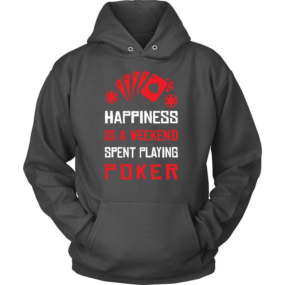 Poker Shirt - Happiness - Card Game Love Gift-T-shirt-Teelime | shirts-hoodies-mugs