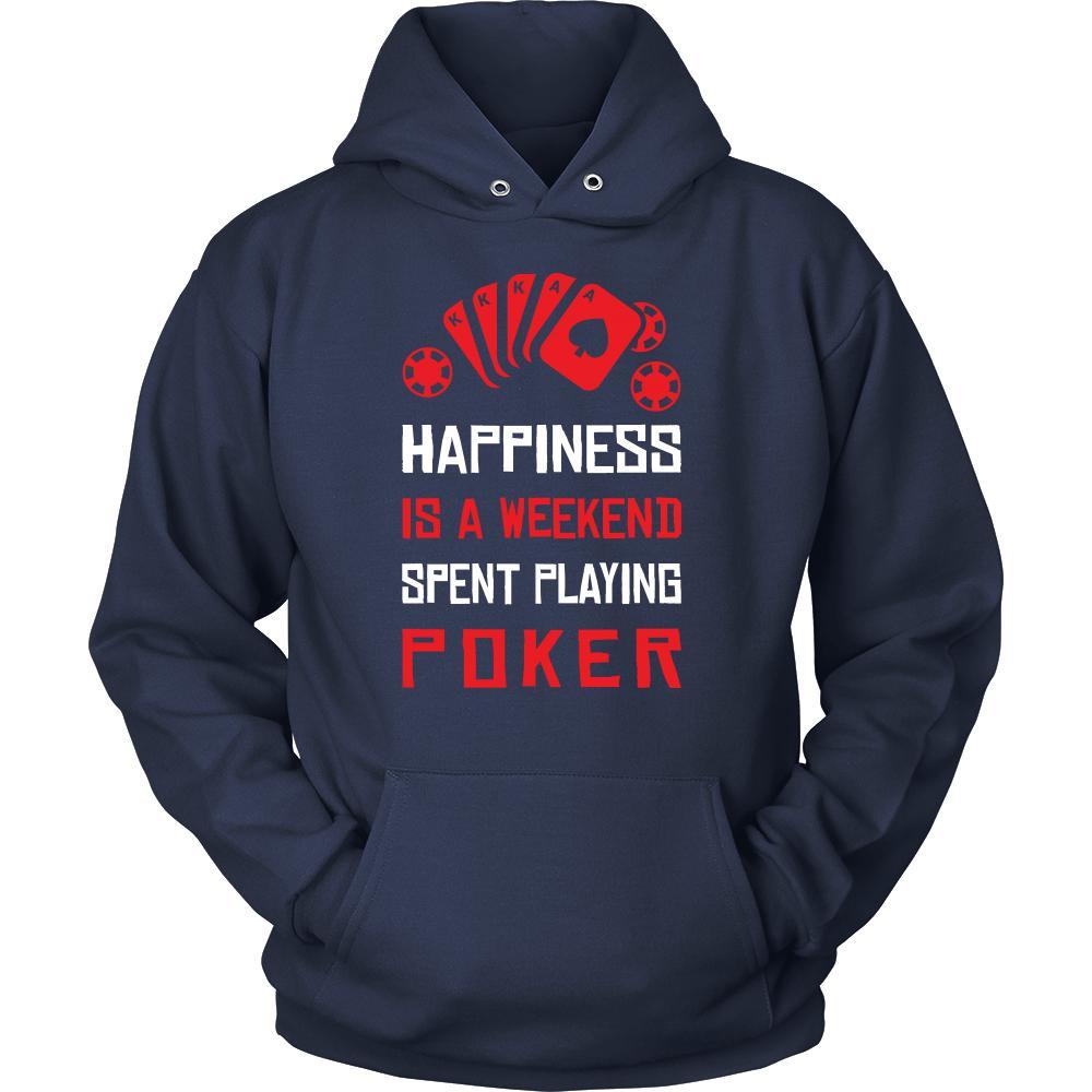 Poker Shirt - Happiness - Card Game Love Gift-T-shirt-Teelime | shirts-hoodies-mugs