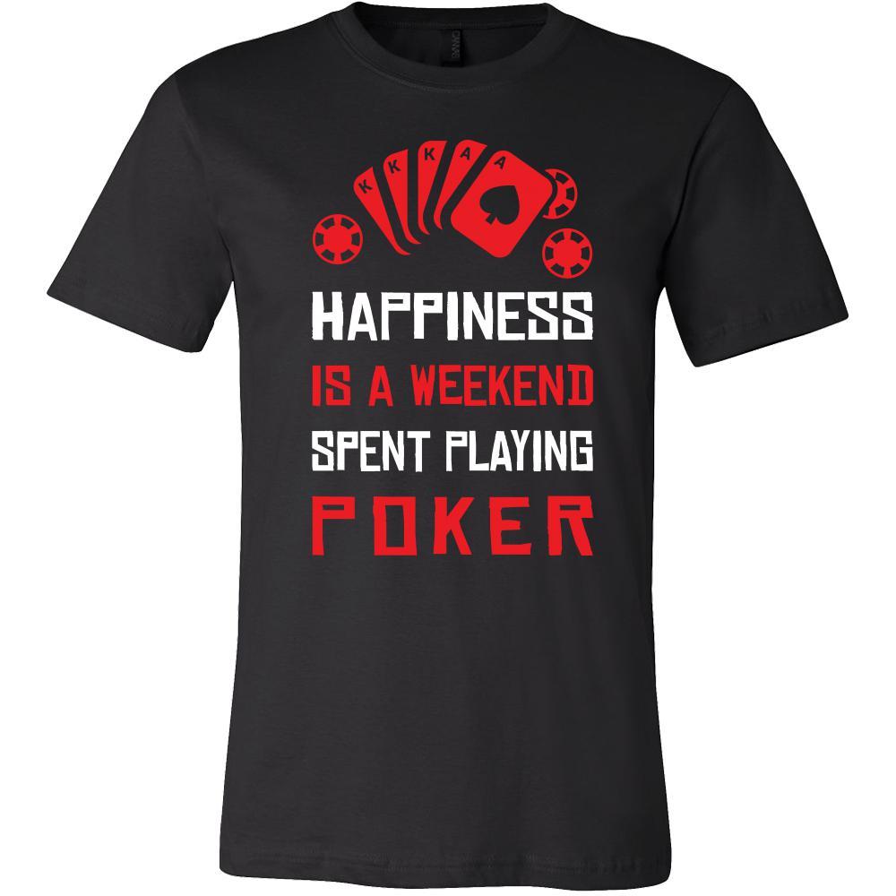 Poker Shirt - Happiness - Card Game Love Gift