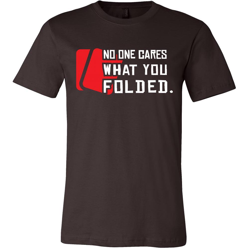 Poker Shirt - No One Cares - Card Game Love Gift-T-shirt-Teelime | shirts-hoodies-mugs